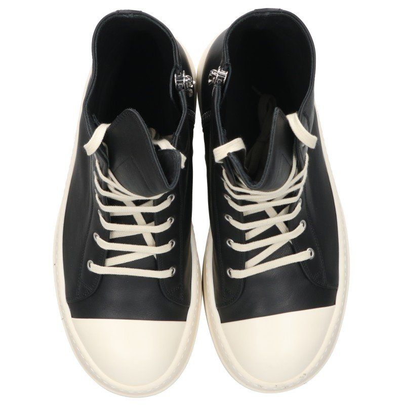 リックオウエンス  MEGA BUMPER SNEAKERS メガバンパーレザーハイカットスニーカー メンズ 45 リックオウエンス MEGA BUMPER SNEAKERS メガバンパーレザーハイカット