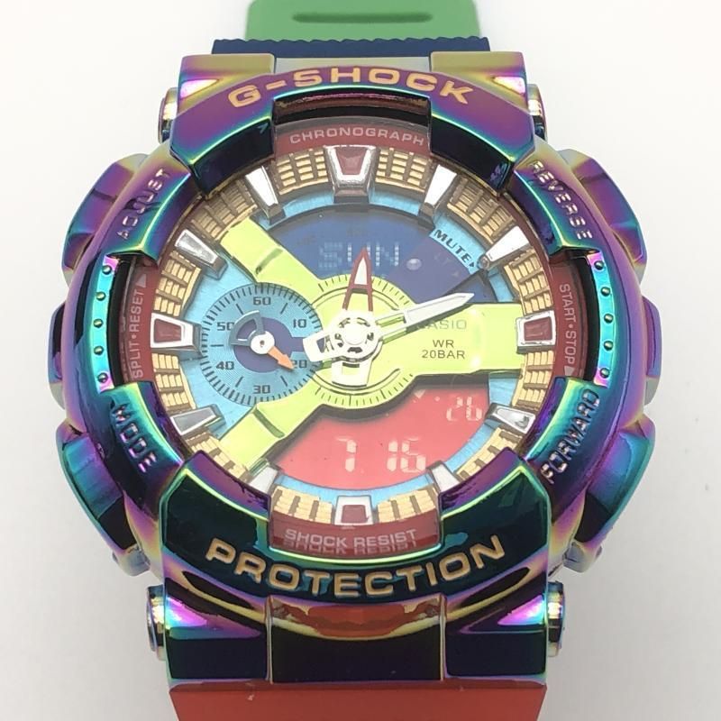【中古】CASIO G-SHOCK GM-110G 腕時計 マルチカラー カシオ ジーショック[10][240010494414] 中古】CASIO G-SHOCK GM-110G 腕時計 マルチカラー カシオ ジー