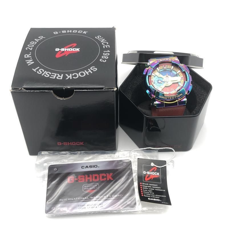 【中古】CASIO G-SHOCK GM-110G 腕時計 マルチカラー カシオ ジーショック[10][240010494414] 中古】CASIO G-SHOCK GM-110G 腕時計 マルチカラー カシオ ジー