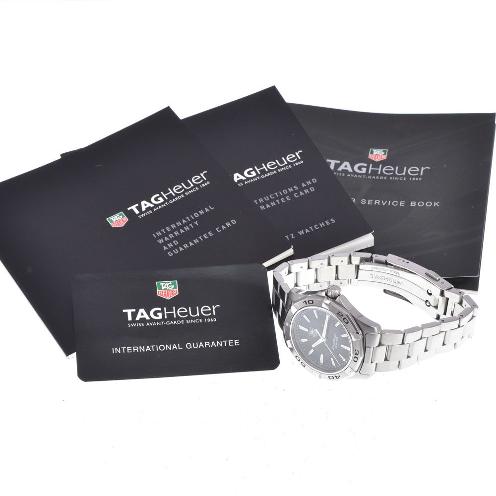 タグホイヤー TAG HEUER WAP1110 アクアレーサー デイト ブラック