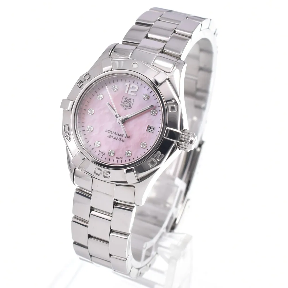 タグホイヤー TAG HEUER WAF141A アクアレーサー 10P ダイヤモンド 