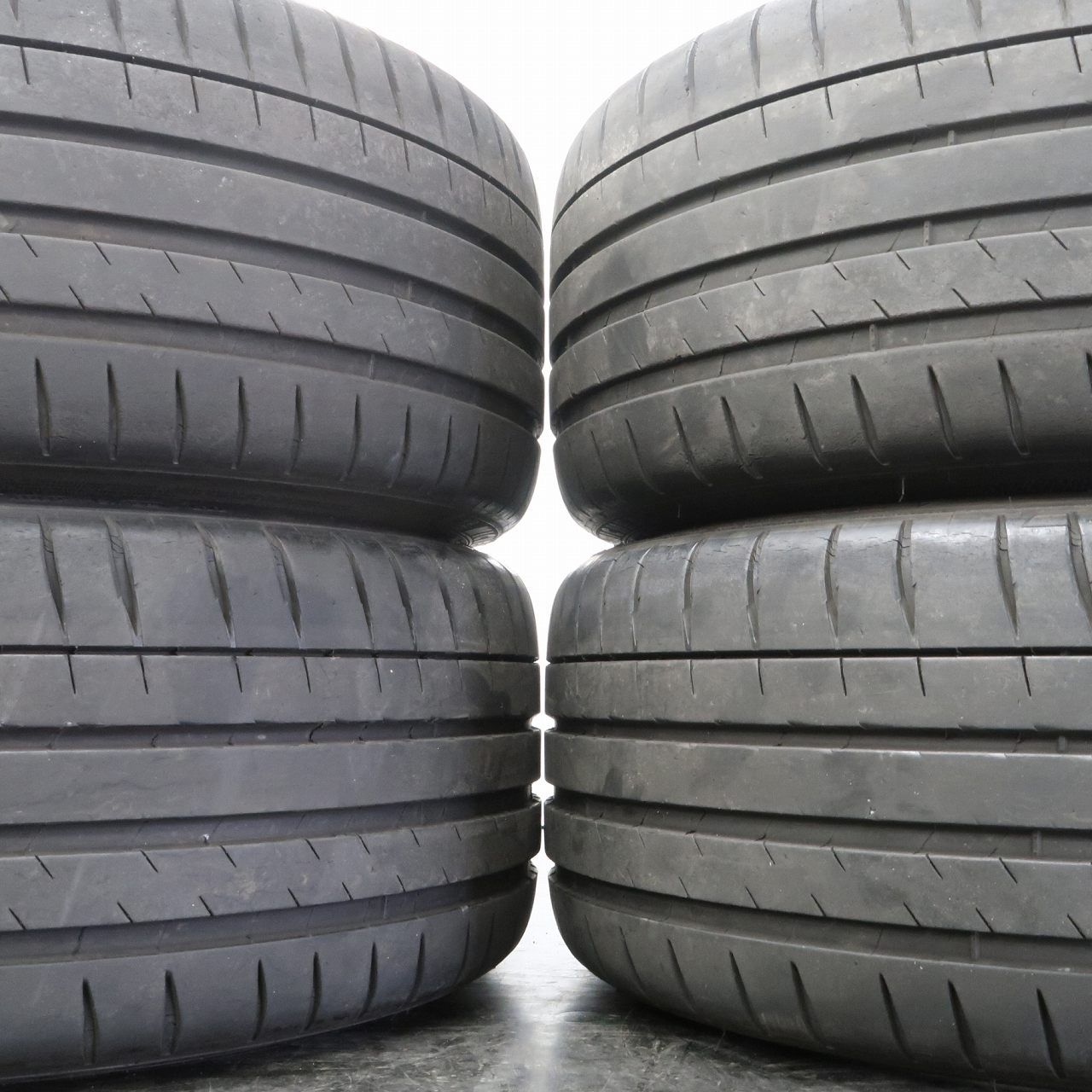 4本 VOSSEN VFS-1 19インチ 8.5J +40 5H 112 ラジアル MICHELIN PILOT