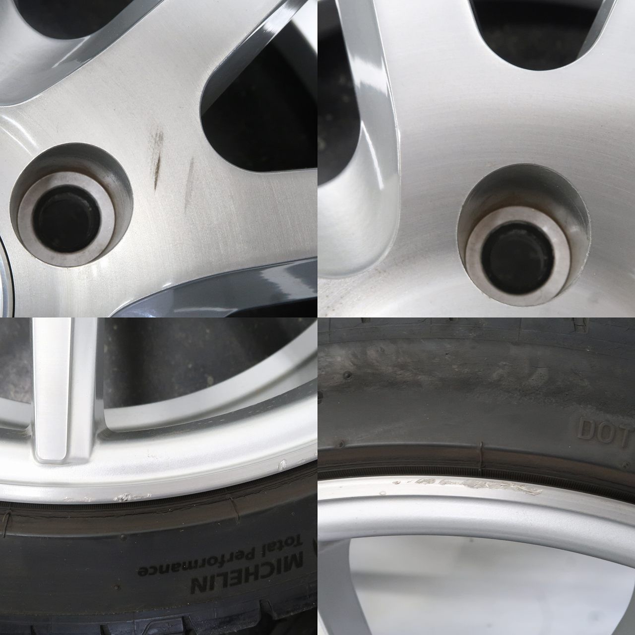 4本 VOSSEN VFS-1 19インチ 8.5J +40 5H 112 ラジアル MICHELIN PILOT