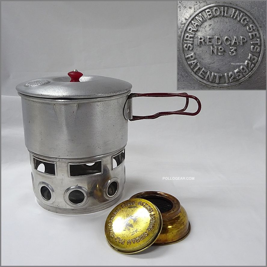 1950年代 SIRRAM №3 RED CAP　1パイントCup MADE IN ENGLAND シラム BOILLING SET アルスト 24,420円