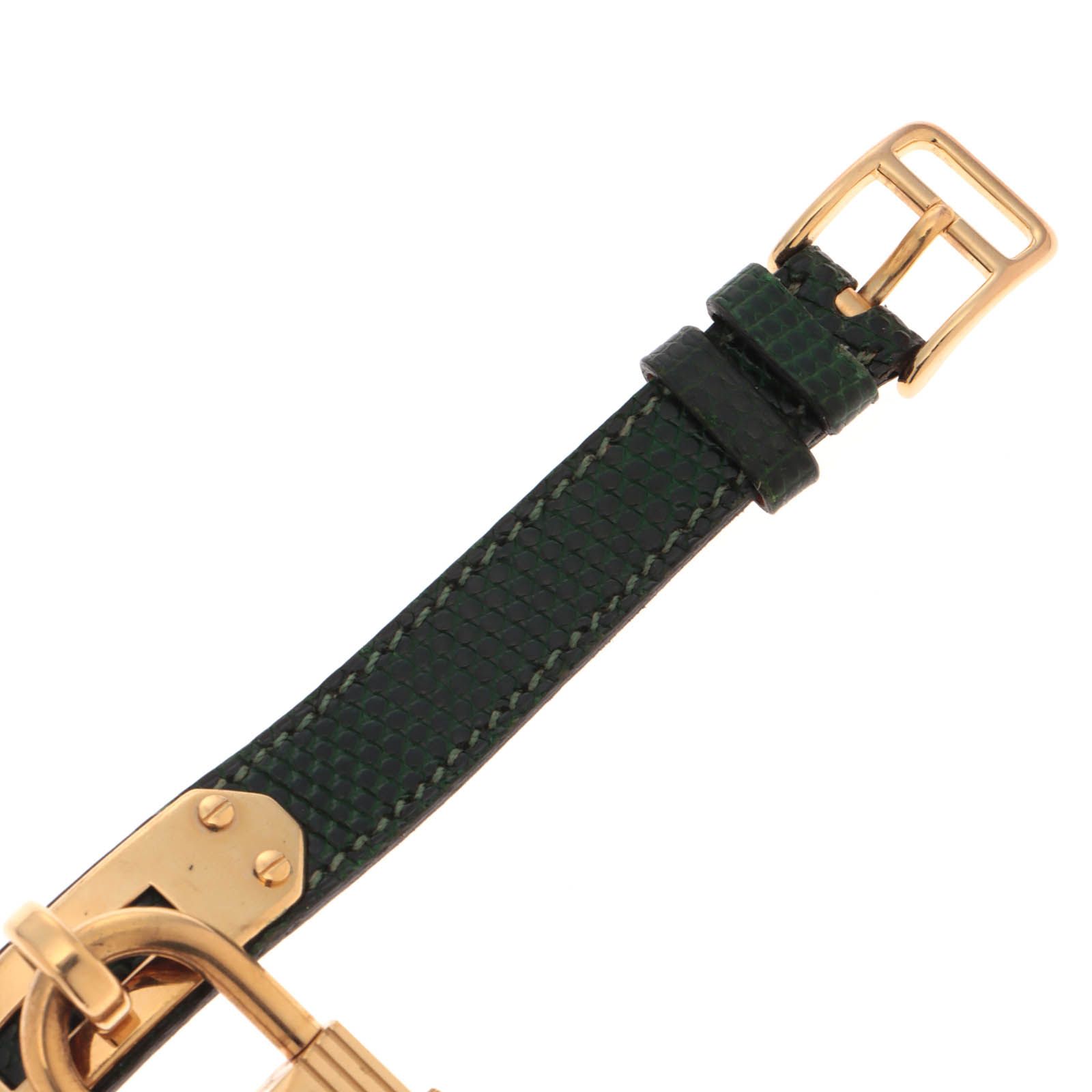 HERMES エルメス ケリーウォッチ グリーンベルト 【205】 KE1.201.770