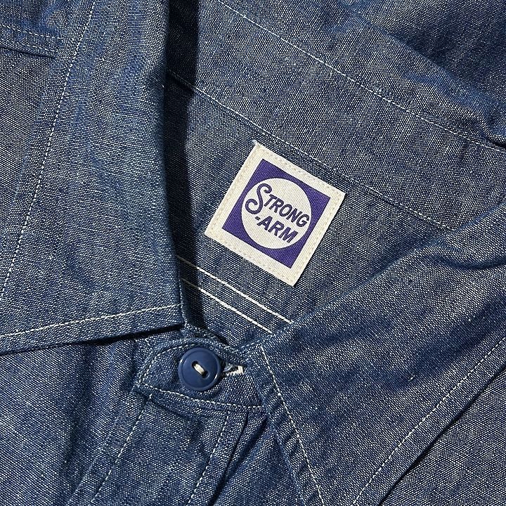 WAREHOUSE&CO. ウェアハウス ジョングラッコー 44 STRONG-ARM デニムシャツ [46C1103]
