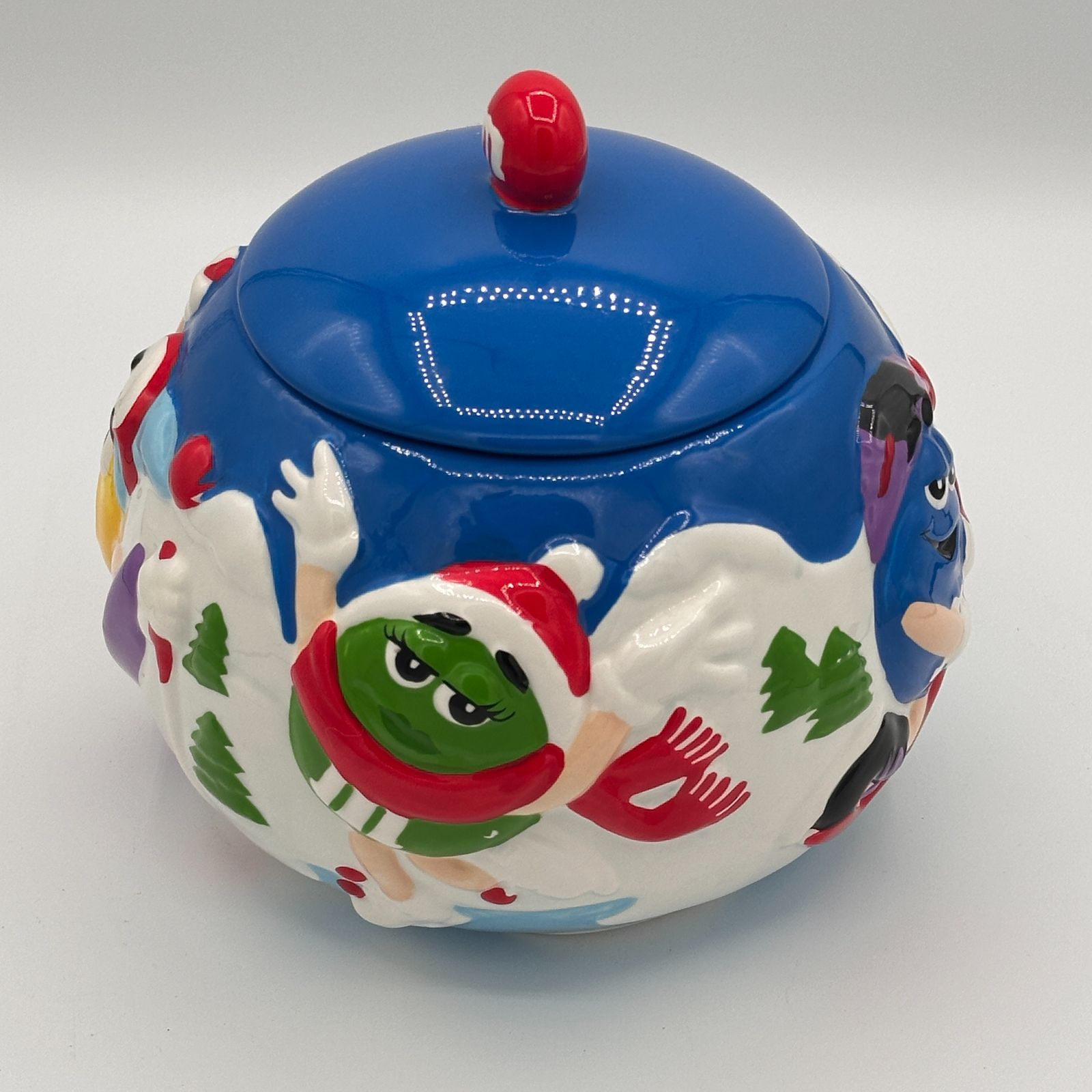 2003年製 m&m's エムアンドエムズ クッキージャー 陶器製 GALERIE