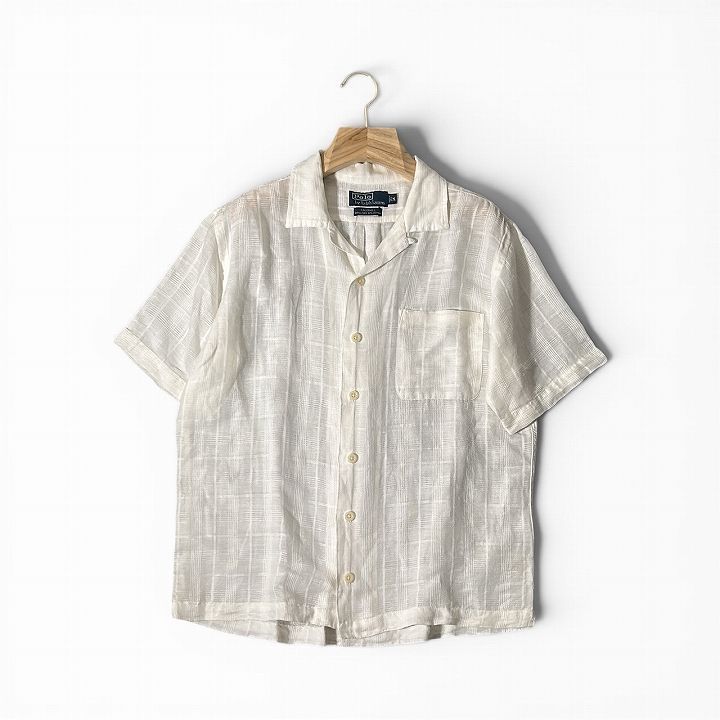 Polo by Ralph Lauren ポロバイラルフローレン オープンカラー 開襟シャツ CALDWELL [46C1201]