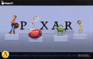 フィギュア ピクサーキャラクターズ&ピクサーロゴ 「Happyくじ PIXAR 2025」 A賞 フィギュアセット【10日以内発送】