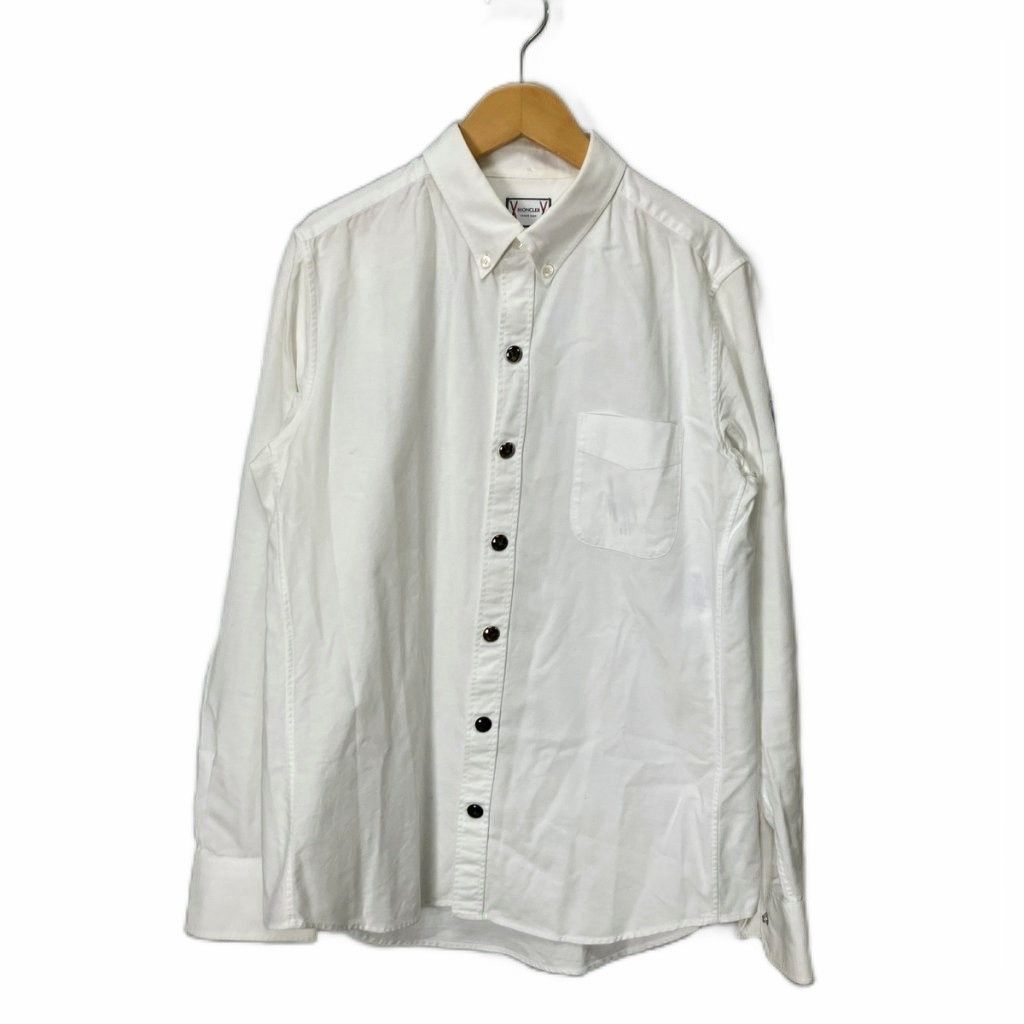 MONCLER CAMICIA カミーチャ シャツ ボタンダウン 長袖 1 モンクレール MONCLER CAMICIA カミーチャ シャツ ボタンダウン 長袖 1