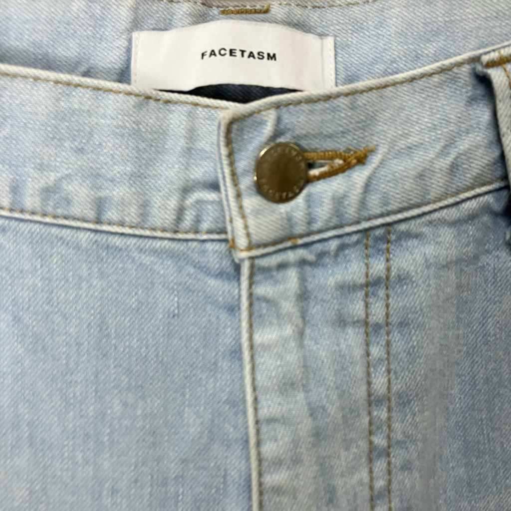 ファセッタズム FACETASM PATCHWORK BIG DENIM PANTS デニム パッチ