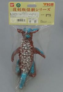 フィギュア 脳波怪獣ギャンゴ（ブラウン成型/メタリックブルー） 復刻