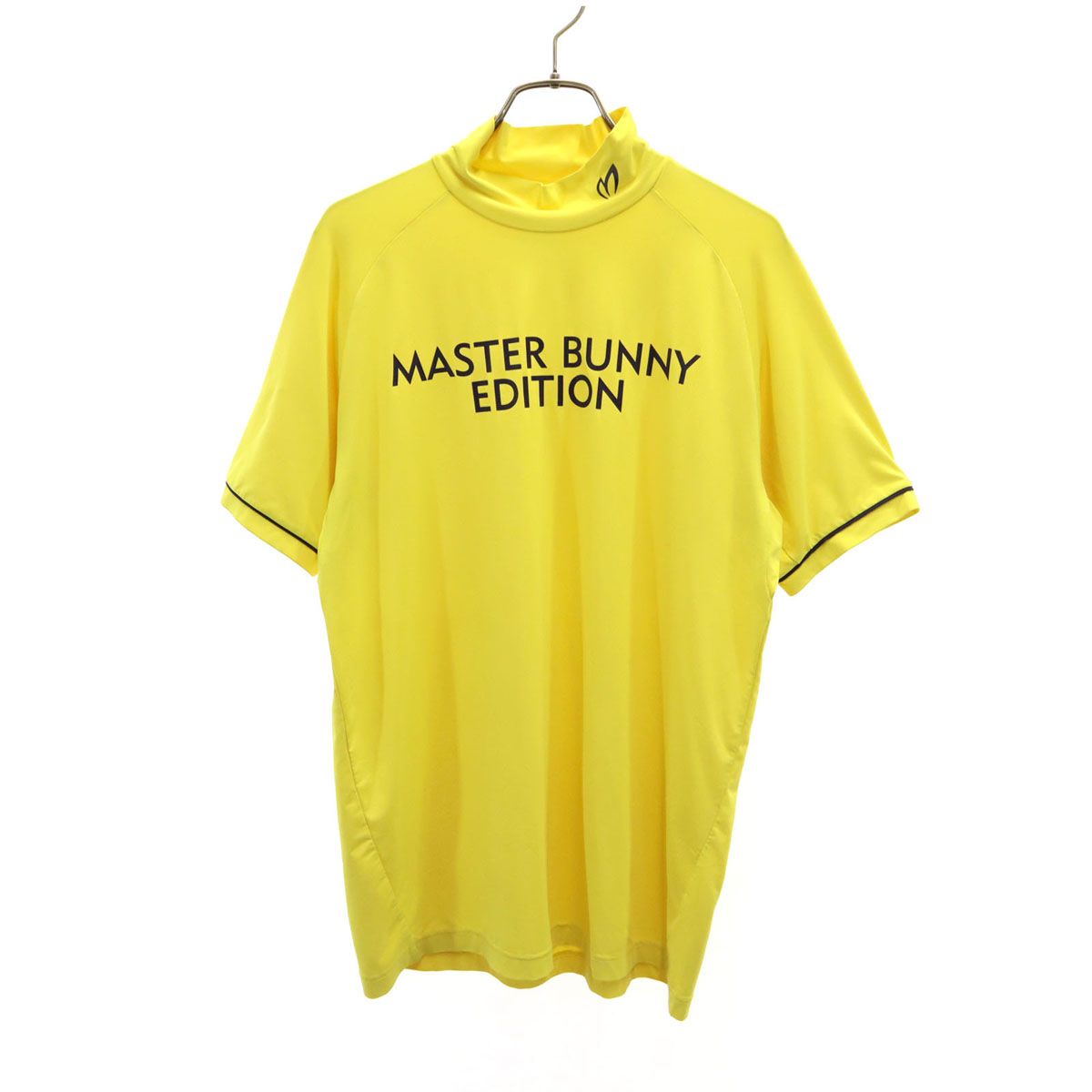 タグ付き新品！マスターバニーエディション イエローシャツ サイズ4 MASTER BUNNY EDITION マスターバニーエディション ゴルフ 半袖 T