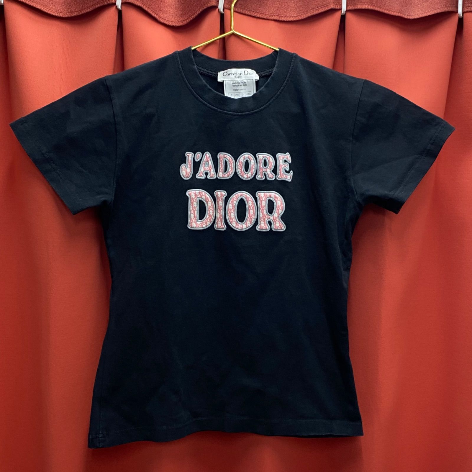 Christian Dior クリスチャンディオール ジャガード トロッター ロゴ T