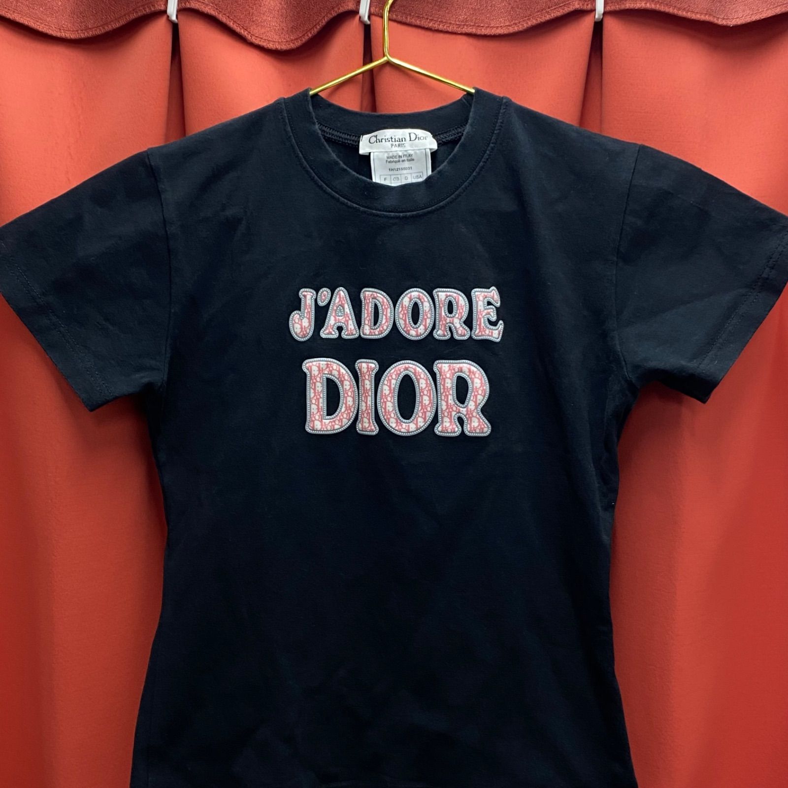 Christian Dior クリスチャンディオール ジャガード トロッター ロゴ T