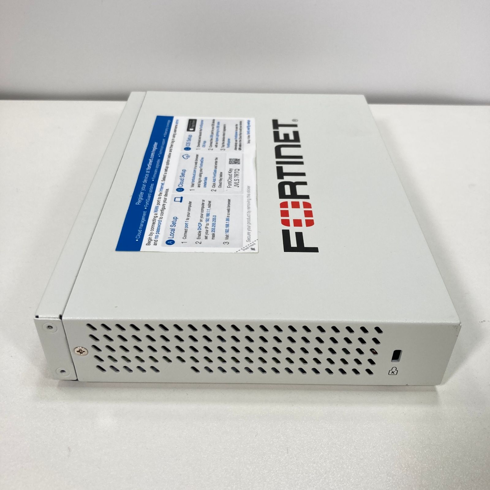 中古】FortiGate60F(初期化済み・7日間保証) - メルカリ