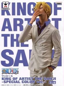 フィギュア サンジ（ホワイト） 「ワンピース」 KING OF ARTIST THE SANJI -SPECIAL COLOR ver.- ラウンドワン限定【10日以内発送】