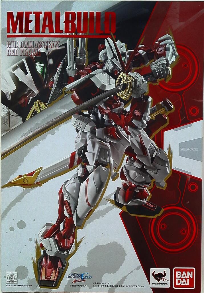 バンダイ METALBUILD ガンダムアストレイレッドフレーム