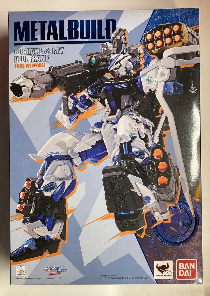 バンダイ METAL BUILD ガンダムアストレイ ブルーフレーム(フル・ウェポン装備)