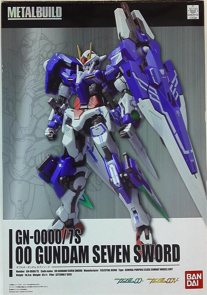バンダイ METALBUILD ダブルオーガンダムセブンソード