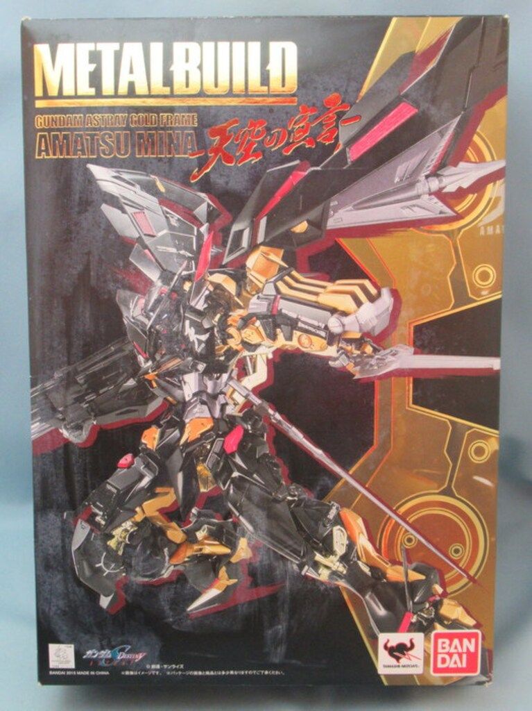 バンダイ METAL BUILD ガンダムアストレイ ゴールドフレーム天ミナ