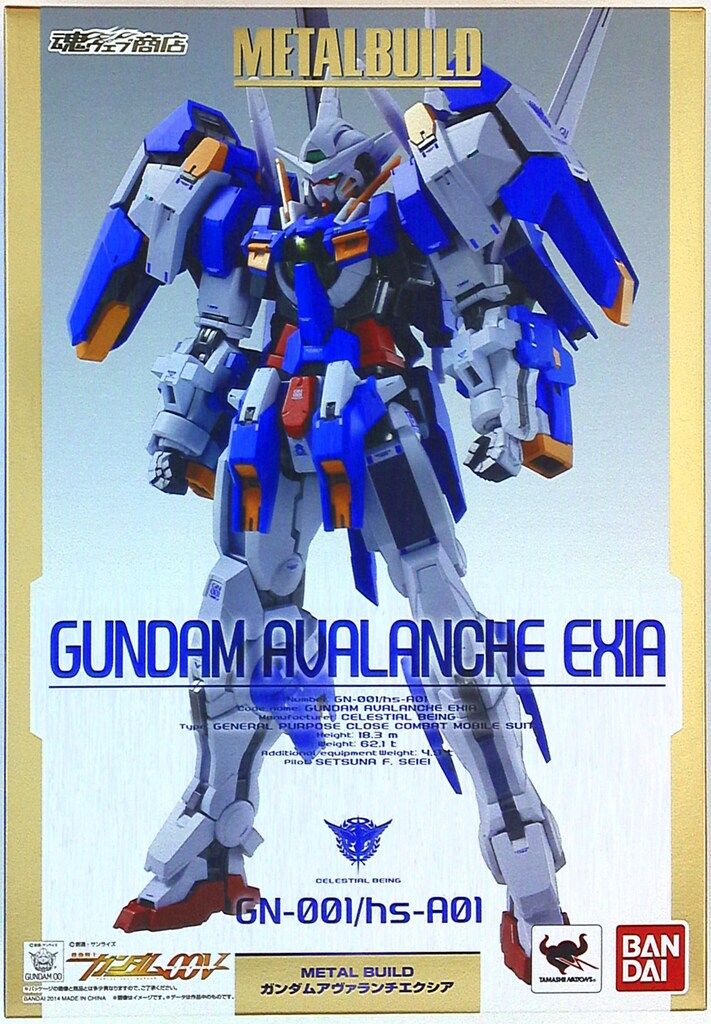バンダイ METALBUILD アヴァランチ・エクシア メタルビルド