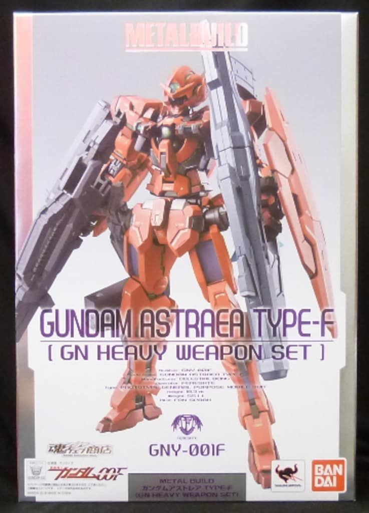 バンダイ METAL BUILD ガンダムアストレア TYPE-F(GN HEAVY WEAPON SET)