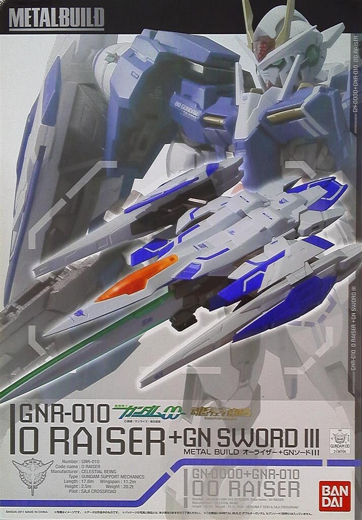 バンダイ METALBUILD オーライザー+GNソードIII