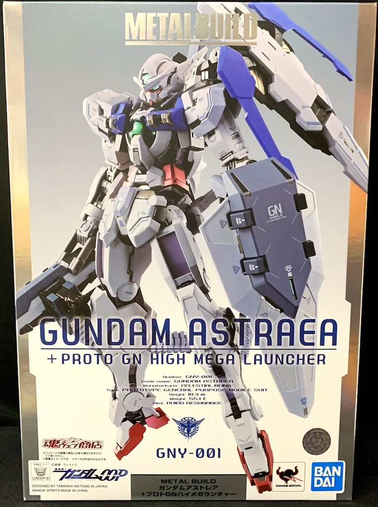 BANDAI SPRITS METAL BUILD ガンダムアストレア+プロトGNハイメガランチャー