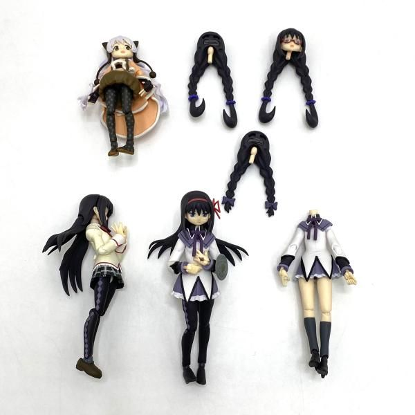 中古】【まとめ】figma まどか☆マギカ セット 巴マミ 美樹さやか 暁美