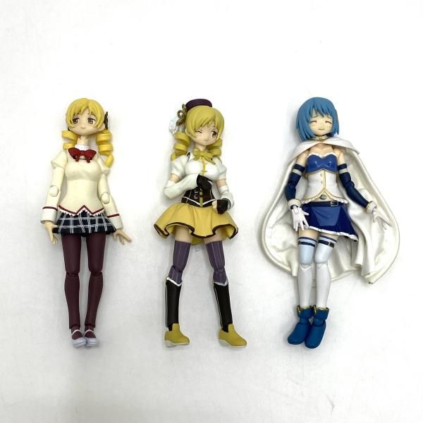 中古】【まとめ】figma まどか☆マギカ セット 巴マミ 美樹さやか 暁美