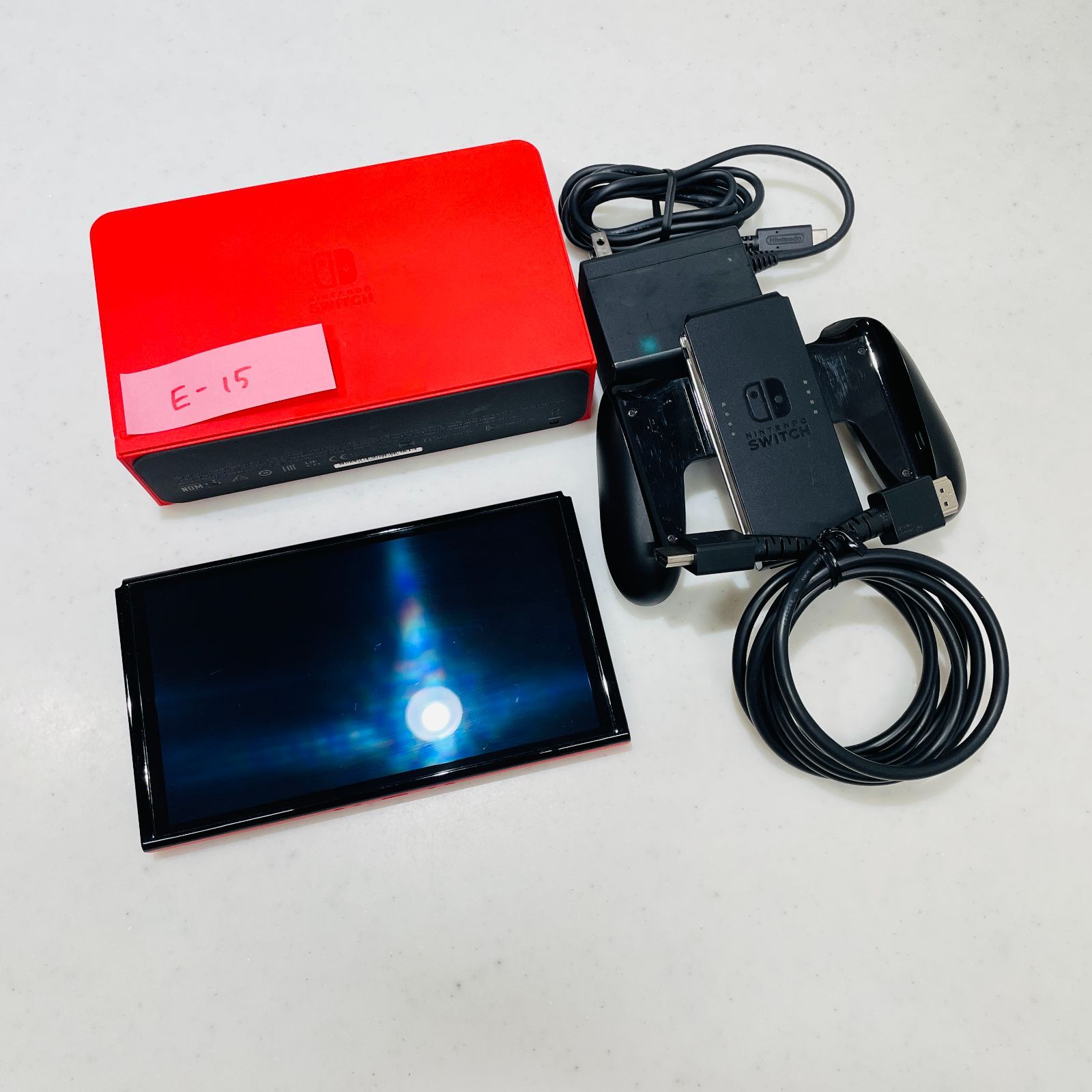 Nintendo Switch 本体 (Joy-Con不具合あり) 箱付　レッド 2023年製 Nintendo Switch 有機ELモデル マリオレッド 本体/レッド