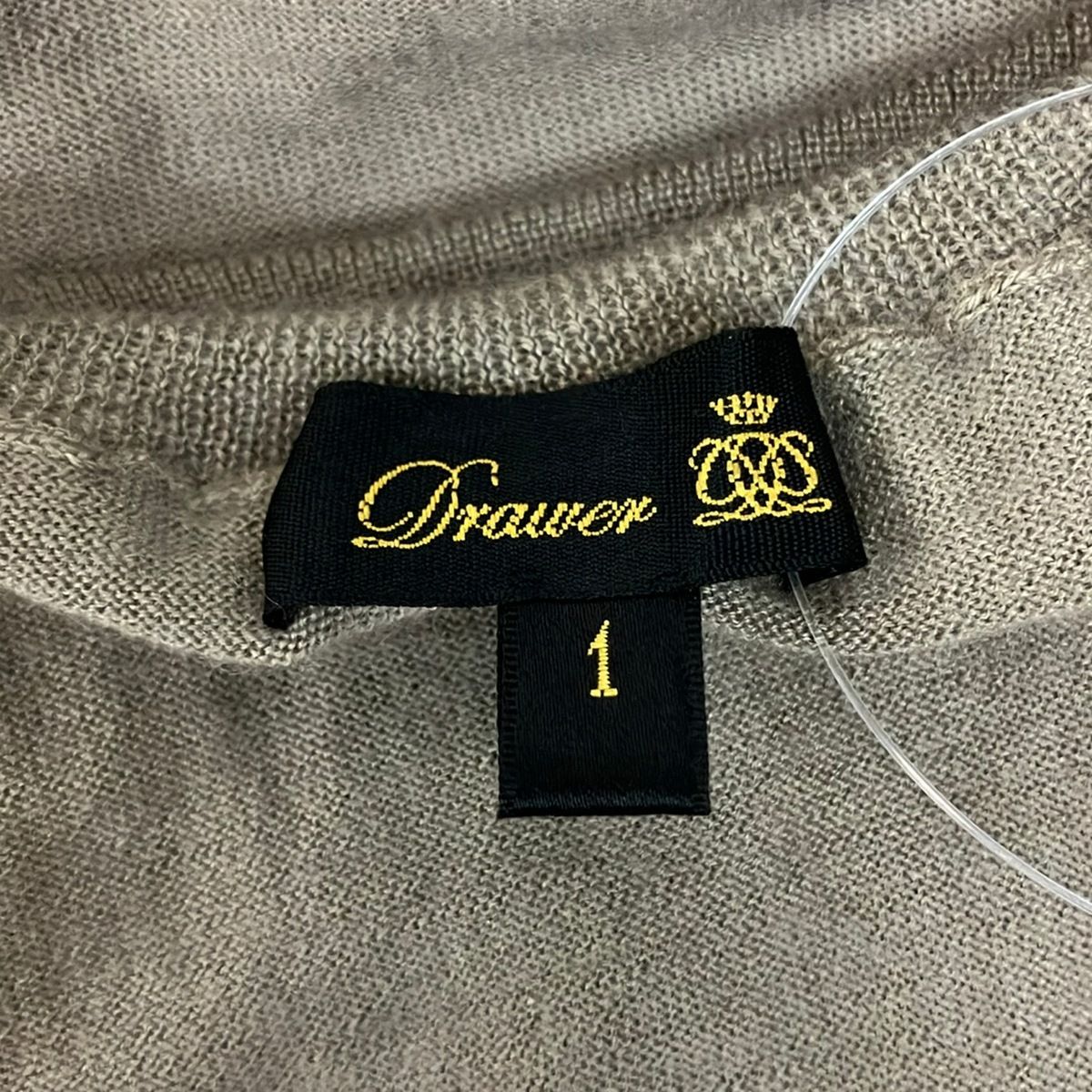Drawer(ドゥロワー) 長袖セーター サイズ1 S レディース美品 - グレー