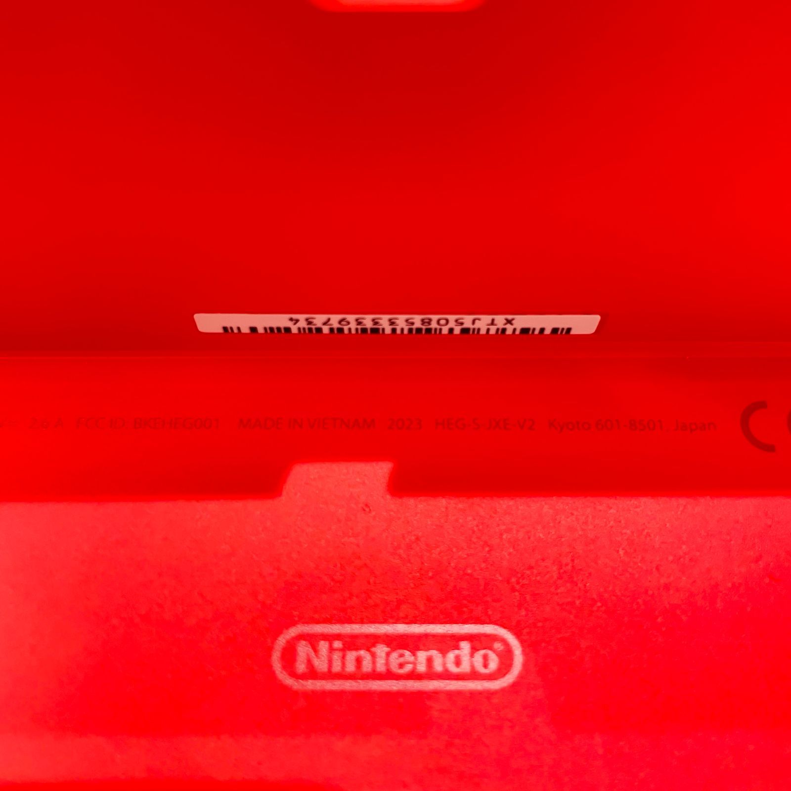2023年製 Nintendo Switch 有機ELモデル マリオレッド 本体/レッド