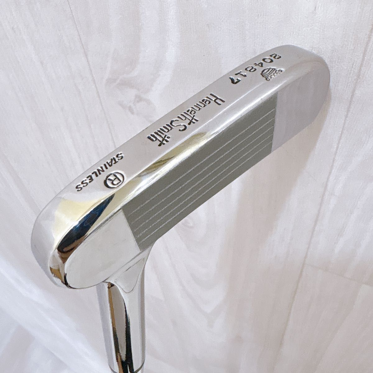 美品 激レア Kenneth Smith ケネススミス ステンレス L字 パター 右