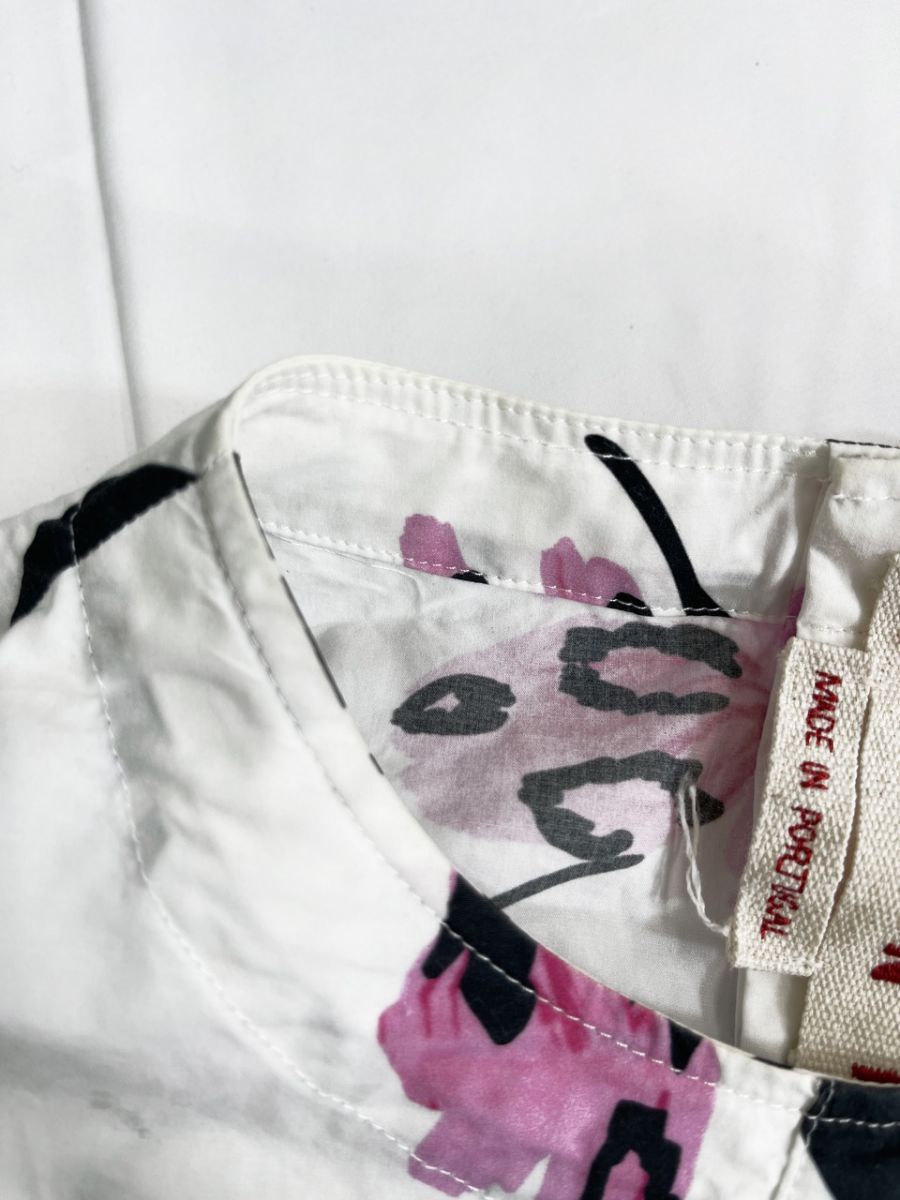MARNI マルニ ボタニカルフラワー 長袖 シャツ size36/XS-S相当/白
