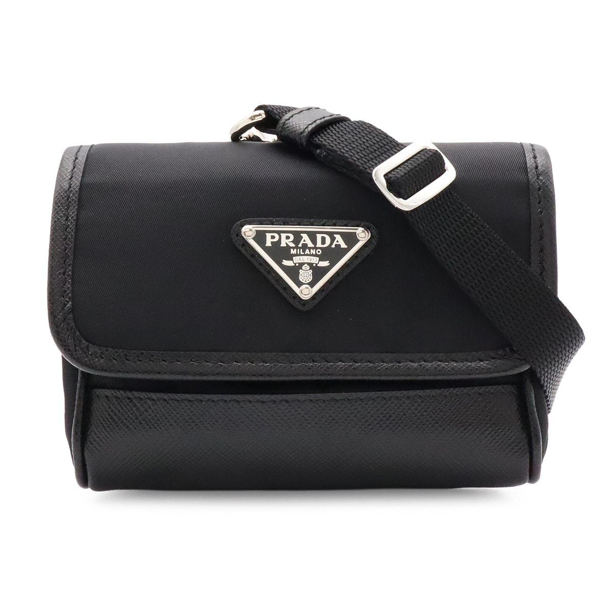 PRADA プラダ トライアングルロゴ ショルダーバッグ ポシェット ミニ