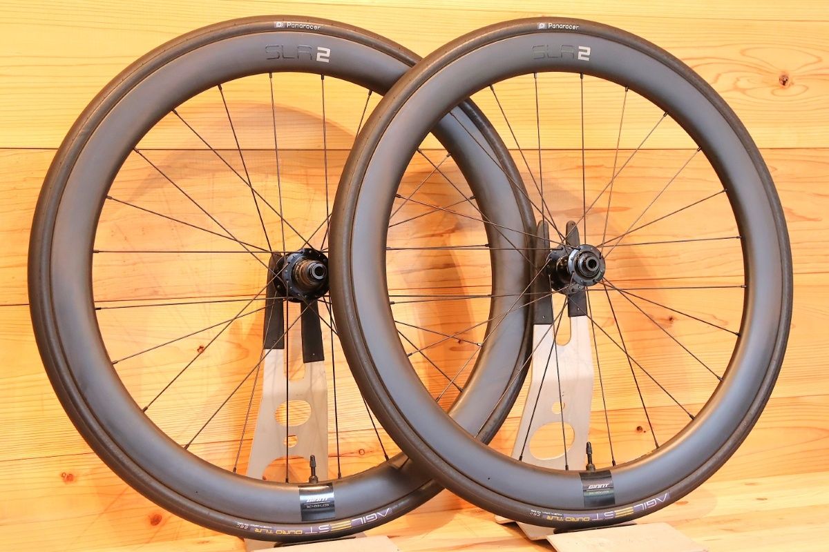 GIANT SLR 2 カーボンホイール 前後セット ジャイアント GIANT SLR 2 50 DISC カーボン チューブレス ホイール