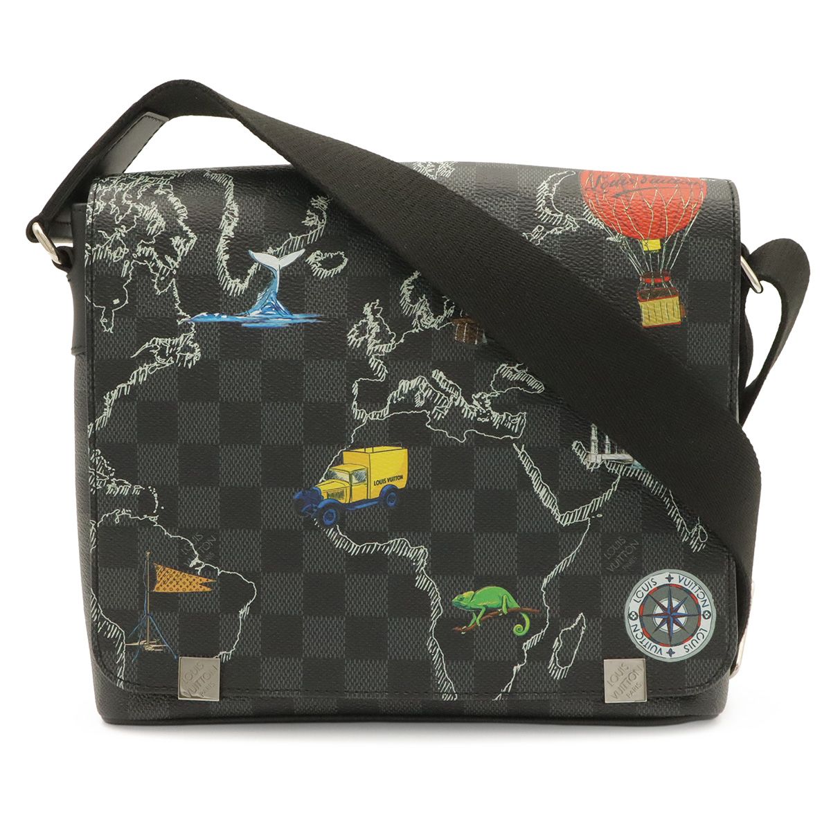 LOUIS VUITTON ルイ ヴィトン ダミエグラフィット ディストリクトPM NM メッセンジャーバッグ ショルダーバッグ 斜め掛け N40238 103,400円