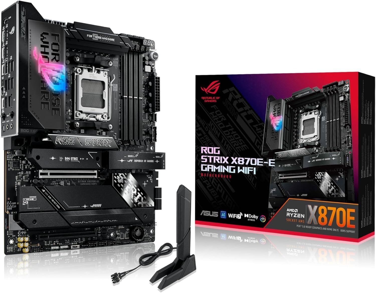 ★ASUS ROG STRIX X870E-E GAMING WIFI AM5 X870Eマザーボード ++925101 B0DRVNJC1S