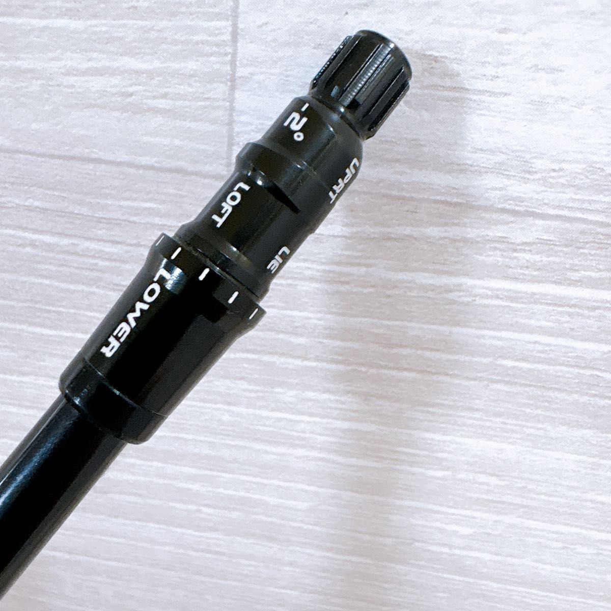 【未使用】REAX MR 50S シャフト　テーラーメイドスリーブ 三菱ケミカル REAX MR 50 S ドライバー用 シャフト 1w用