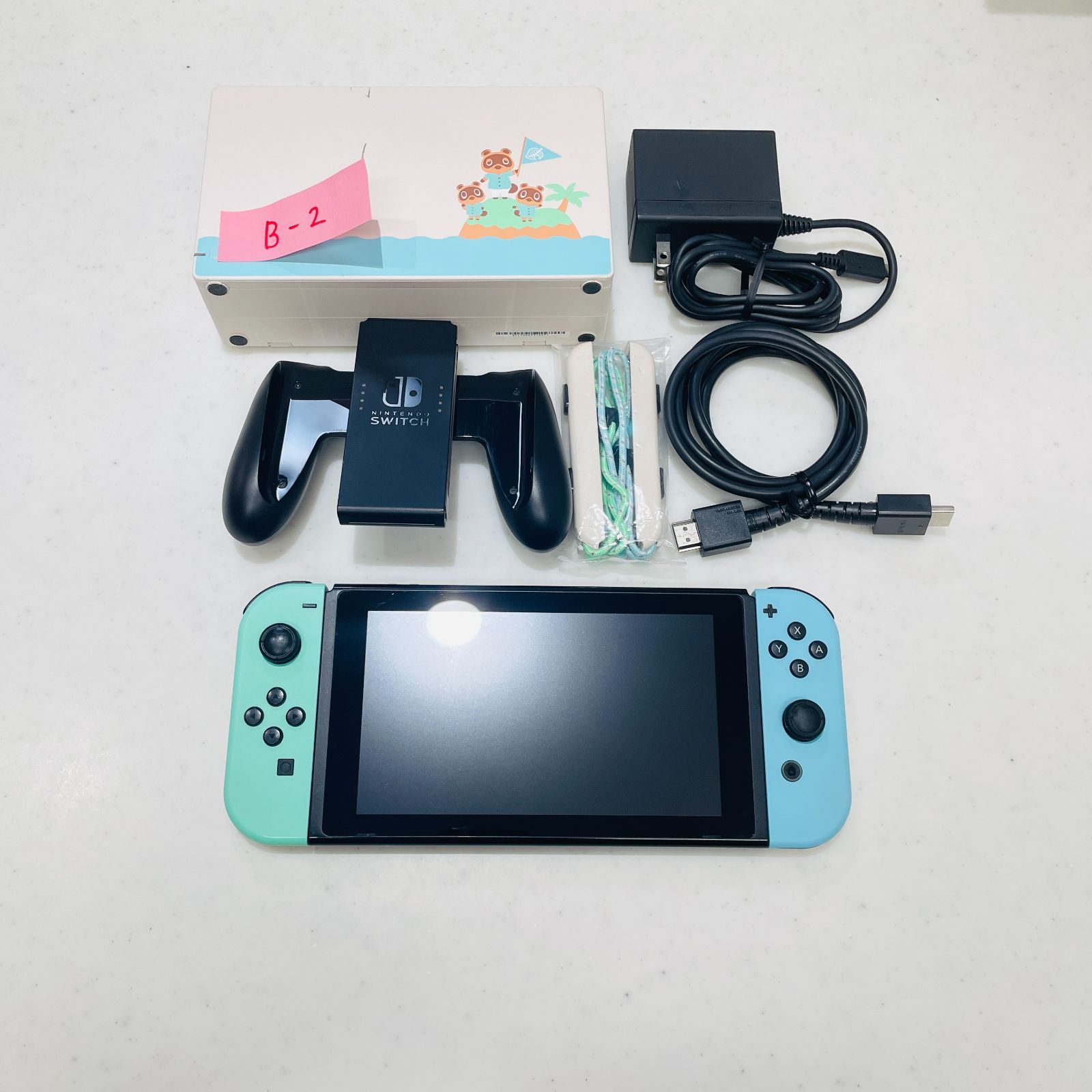 2020年製 Nintendo Switch あつまれ どうぶつの森セット 本体一式 動作