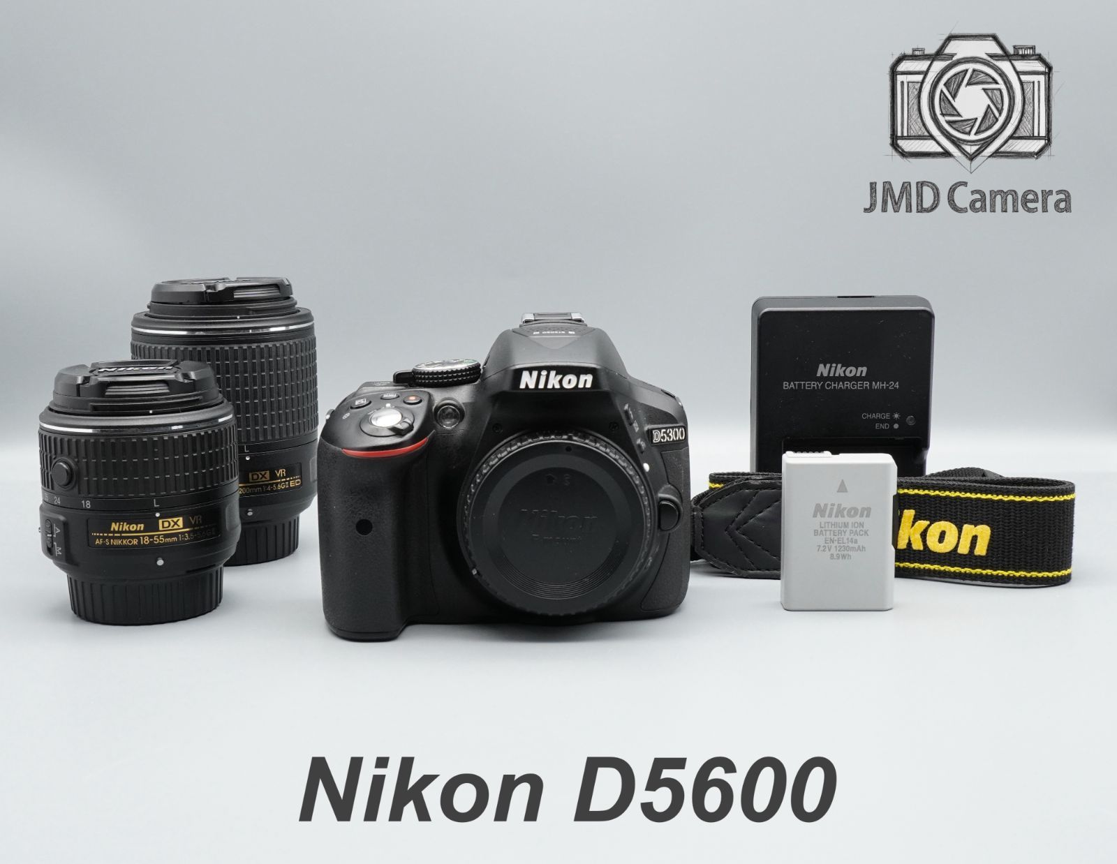 Nikon D5300 ダブルズームキットデジタル一眼レフ ショット数15393 Nikon D5300 ダブルズームキット 美品 デジタル一眼レフ ショット数