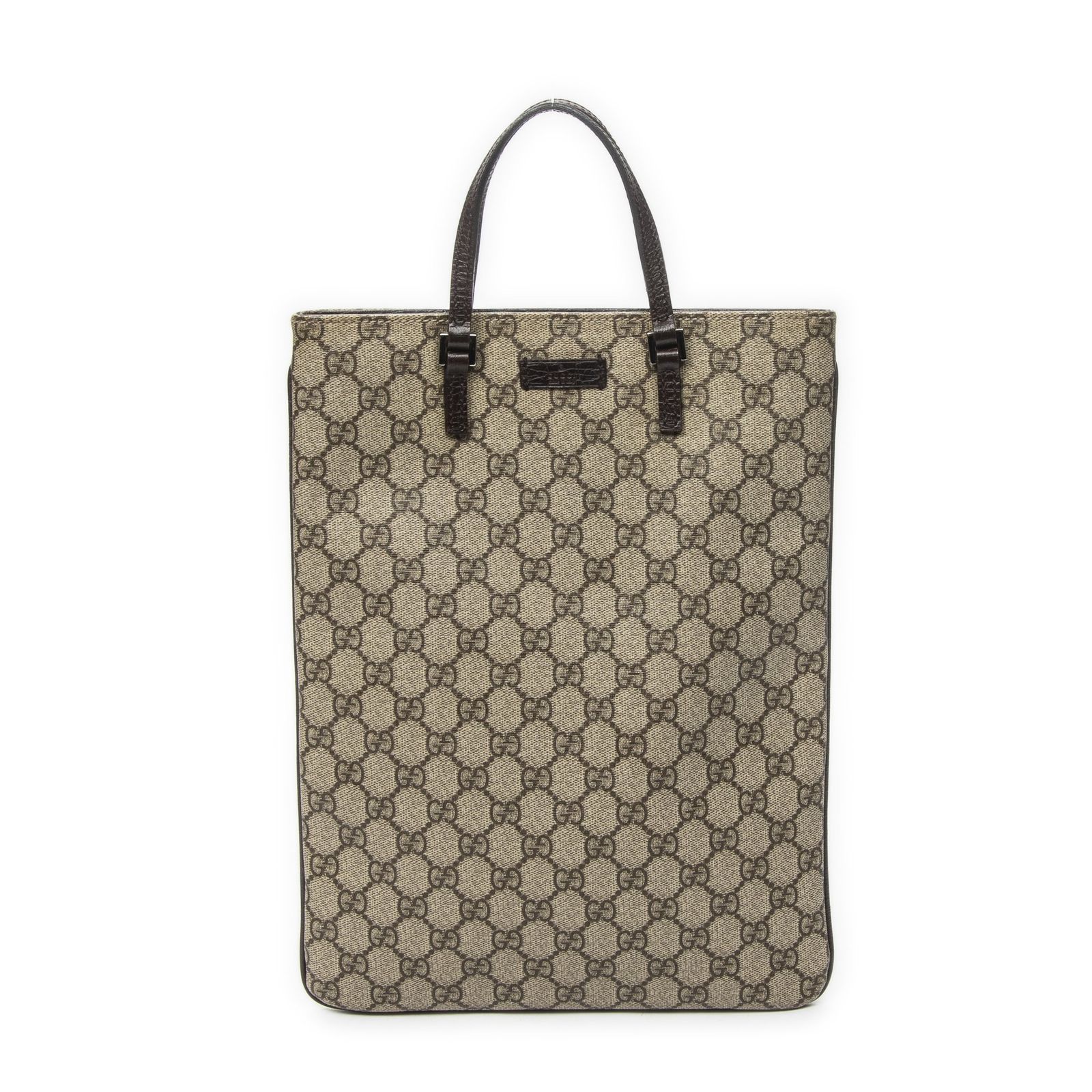 [中古] GUCCI グッチフラット・トートブラウン/ベージュスプリームPVCキャンバスA 40,560円
