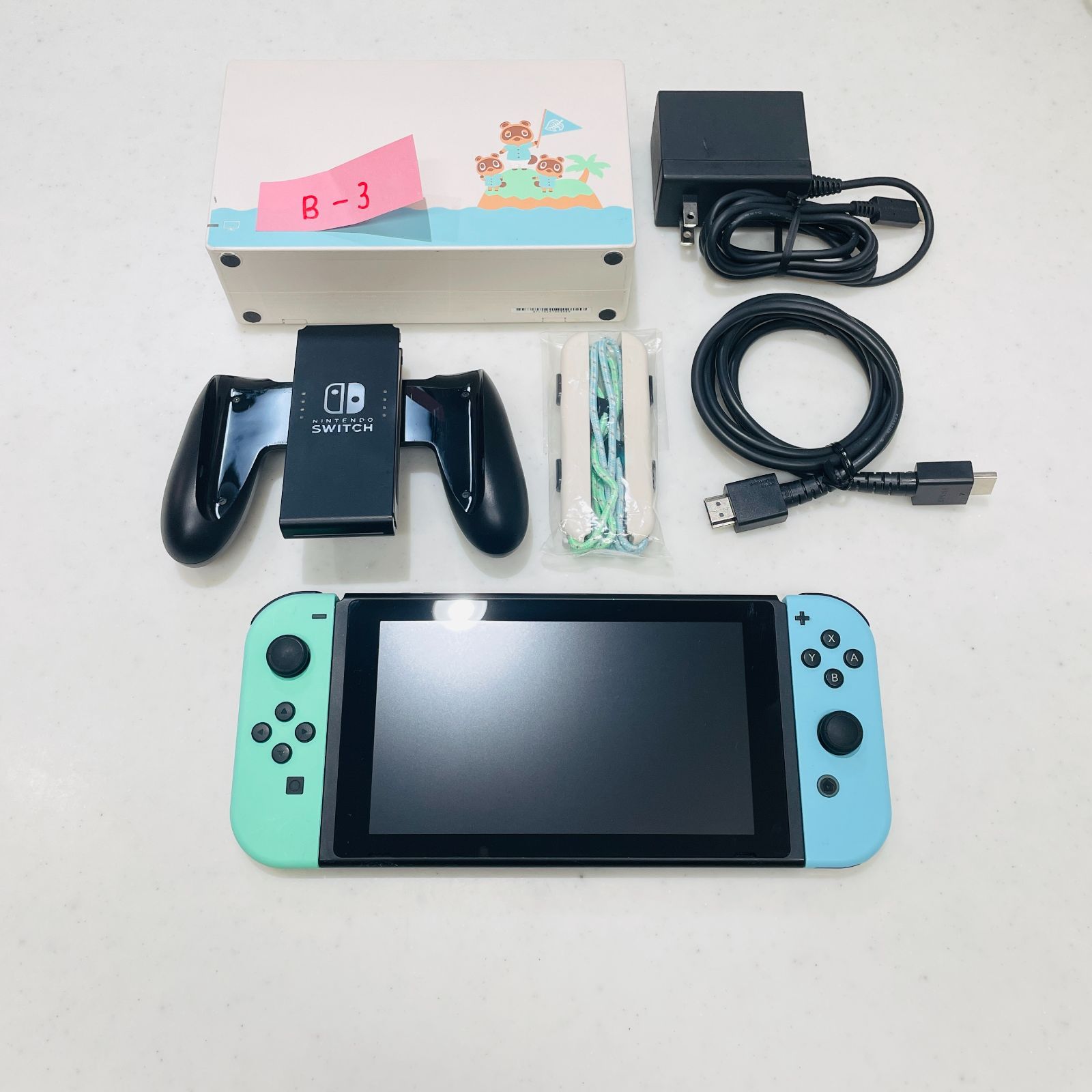 2020年製 Nintendo Switch あつまれ どうぶつの森セット 本体一式 動作