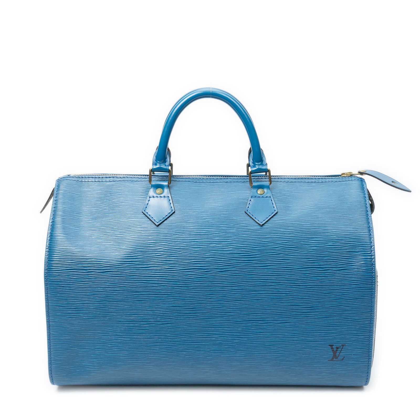 [中古] LOUIS VUITTON ルイヴィトンスピーディー青エピA