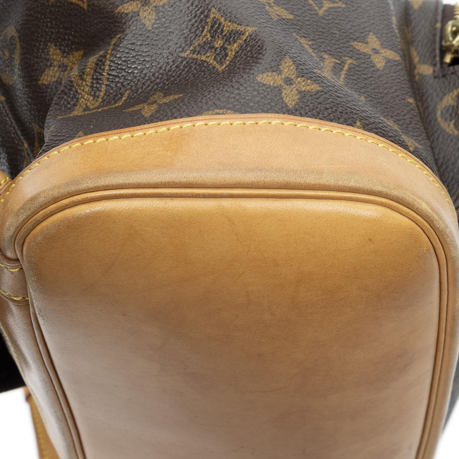 [中古] LOUIS VUITTON ルイヴィトンモンスリー茶色モノグラムキャンバスAB