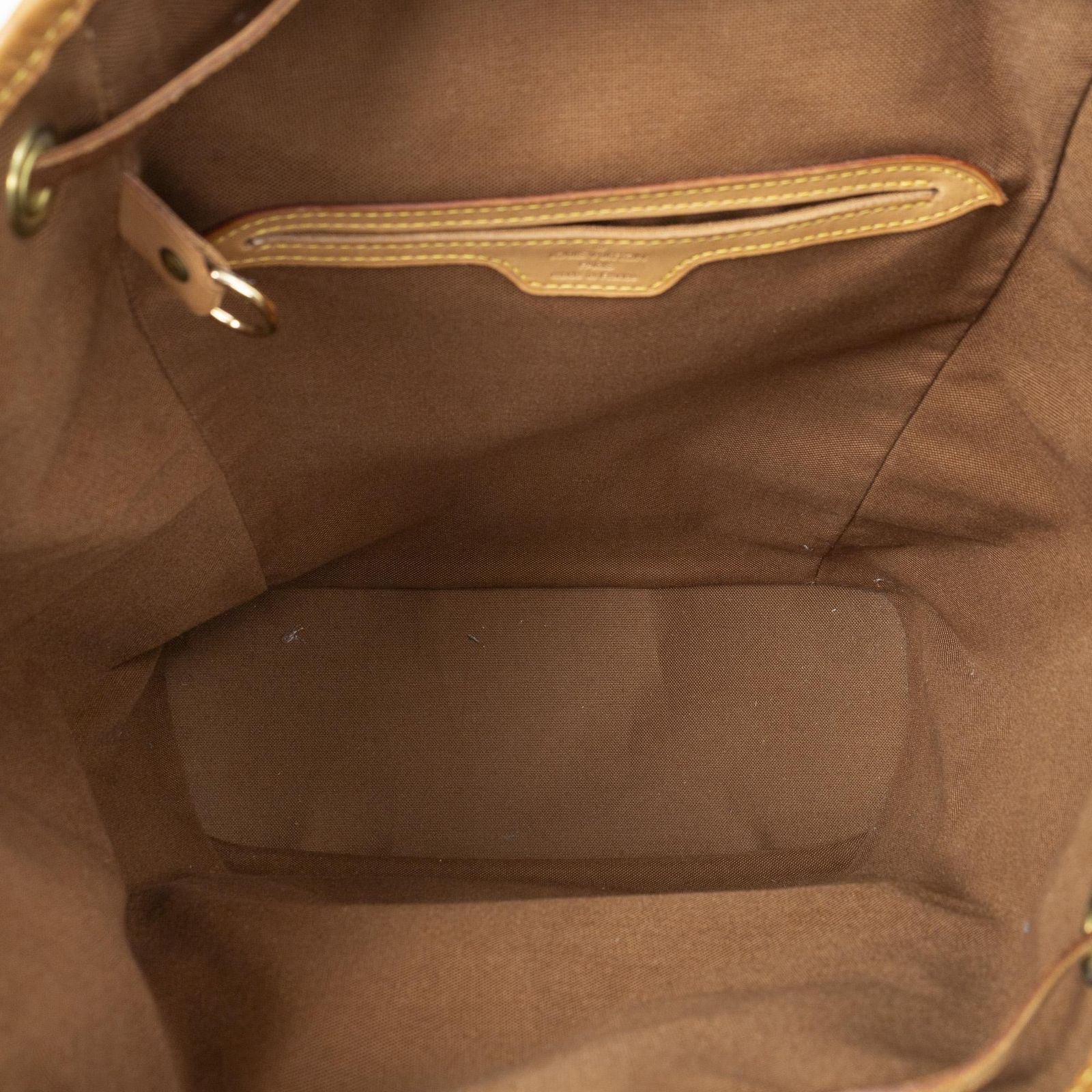 [中古] LOUIS VUITTON ルイヴィトンモンスリー茶色モノグラムキャンバスAB
