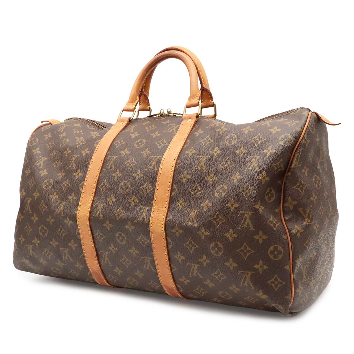 LOUIS VUITTON ルイ ヴィトン モノグラム キーポル50 ボストンバッグ