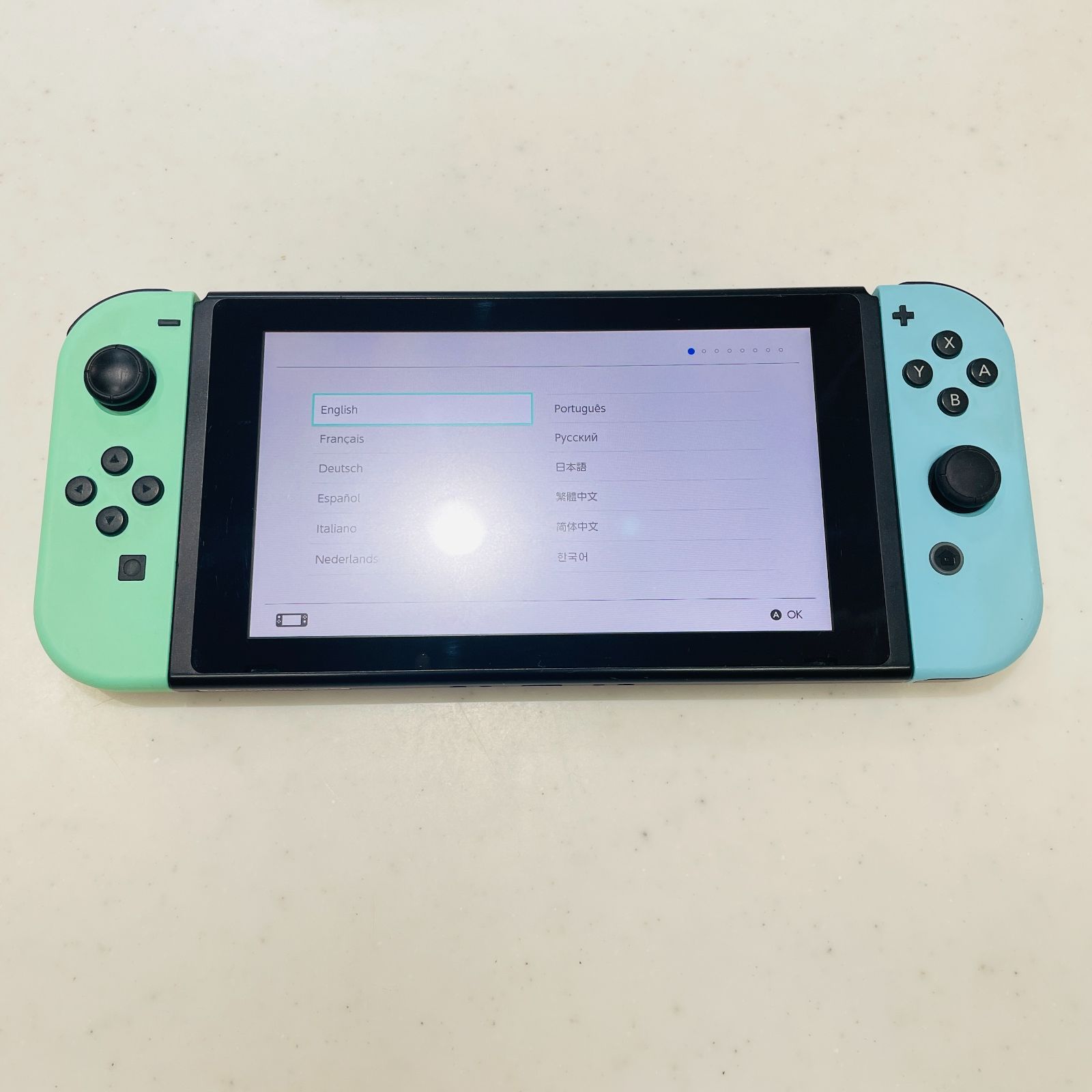 美品 2020年製 Nintendo Switch あつまれ どうぶつの森セット 本体一式